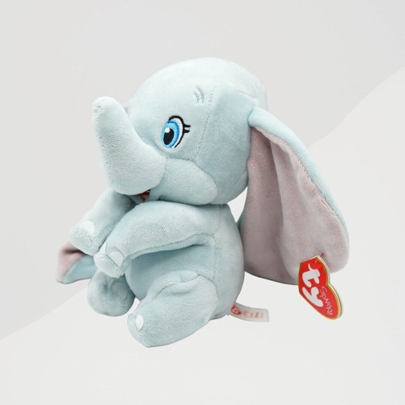 TY Sparkle Beanie Baby Disney Dumbo The Elephant Plush 7" - Picture 2 of 5